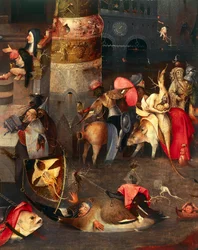 Triptyk av Sankt Antonius frestelse (mittpanelen)