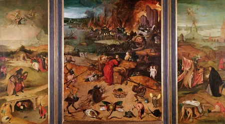 Triptyk över den helige Antonius frestelse