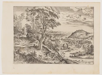 Cephalus och Procris, ur Landskap med bibliska och mytologiska scener