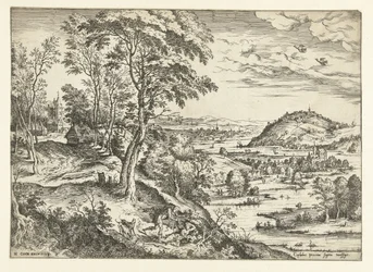 Cephalus och Procris Landskap med bibliska och mytologiska scener (serietitel)