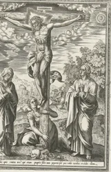 Korsfästelse med Maria, Johannes Döparen och Maria Magdalena