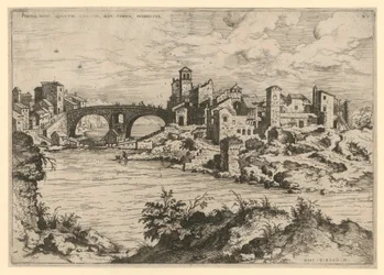 Ponte Quattro Capi och Tiberön