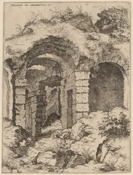 Sjätte utsikten över Colosseum