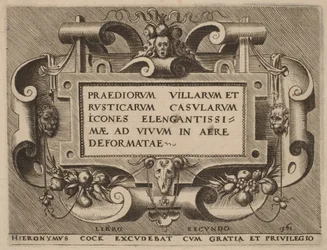 Titelsidan till ”Praediorum Villarum”