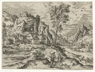 Tobias och ängeln Landskap med bibliska och mytologiska scener (serietitel)