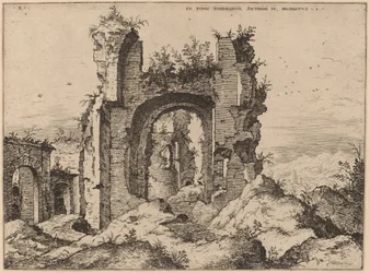 Utsikt över Caracalla-baden