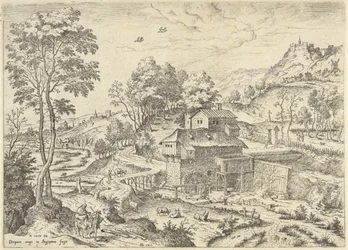 Flyg till Egypten Landskap med bibliska och mytologiska scener (serietitel)