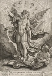 St Michael triumferar över draken, 1584