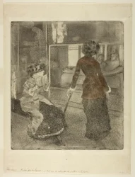 Mary Cassatt på Louvren: Det etruskiska galleriet