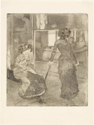 Mary Cassatt på Louvren: Det etruskiska galleriet