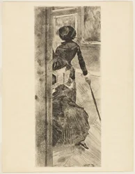 Mary Cassatt på Louvren: Galleriet med målningar