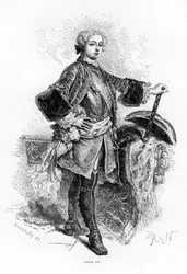 Ludvig XV, kung av Frankrike.
