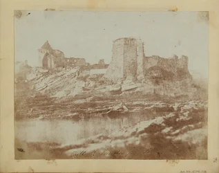 St. Andrews Castle från nordväst.