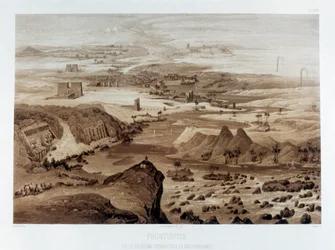 "Från den andra katarakten till Medelhavet", Egypten, 1841