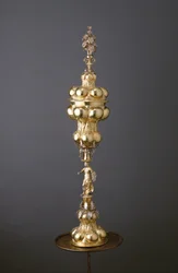 Medingen Minerva Cup, c.1650 (silver & silver)