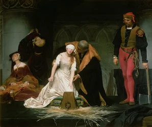 Lady Jane Greys avrättning, 1833