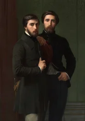 René-Charles Dassy och hans bror Jean-Baptiste-Claude-Amédé Dassy, 1850