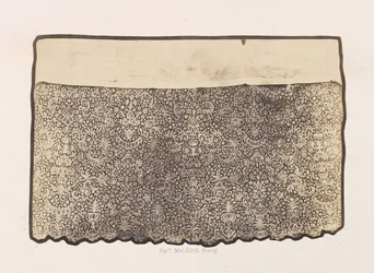 Lace Alb, tillhörande visitationsklostret, 1857.