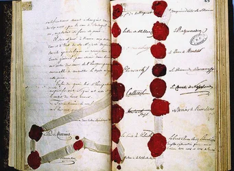 Wienkongressens slutakt, 9 juni 1815