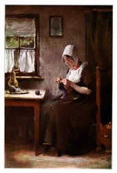 Stickande fiskare, 1901.