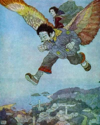 "Paradisets trädgård", 1923.