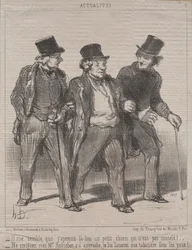 Aktualitet nr 7: Det verkar som att jag märker en liten hund där som inte är munkorgad!..., 1852.