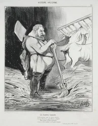 Ancient History, skylt 26: The Stable of Augeas, 25 september 1842.
