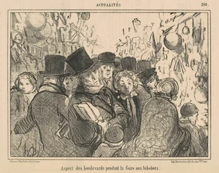 Boulevardernas utseende under kuriosamässan