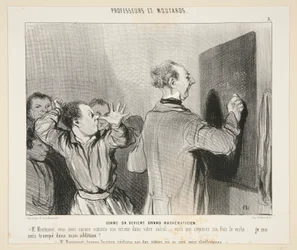 När man blir en stor matematiker; Nr 3 av professorer och senap