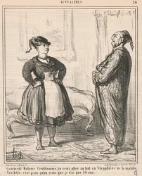 Hur Madame Prudhomme ... Som en vivandière ...