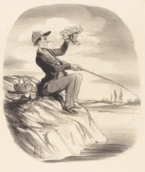 Besvär med att fiska...
