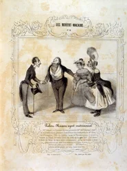 Idéer och legender Philipon under titeln Les Cent och Robert Macaire
