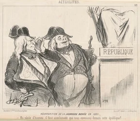 Återuppträdandet av den gyllene ungdomen 1851