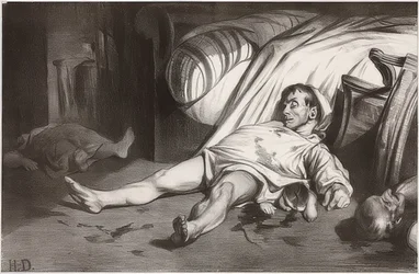 Rue Transnonain, den 15 april 1834. 1834