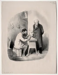 The Artists, skylt 2: Du måste modellera mig på det här sättet en dag, 1848.
