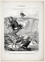 The Banqueters, skylt 9: Vilken ynklig idé vi har..., 1849.