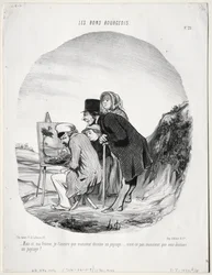 The Good Bourgeois, tavla 23: Men ja, min kära, jag försäkrar dig att denna herre ritar..., 184