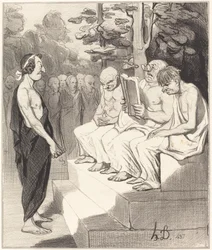 Telemachus förhörd av de vise