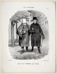 Vad du vill, skylt 7: Efter att ha tagit rollen som dandies under katalogen, 1847.