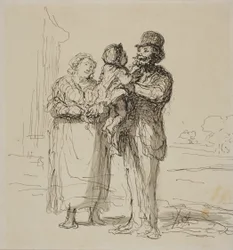 Familjescen