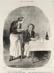 På restaurangen för 32 sous