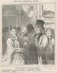 Framför målningen av M. G. Moreau