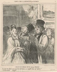 Framför målningen av M. G. Moreau