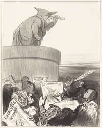 Le Constitutionnel betraktar den politiska horisonten