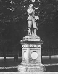 Målaren Eustache Le Sueur, 1853 (marmor)