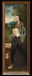 Our Lady of the Seven Dolours (olja på panel)