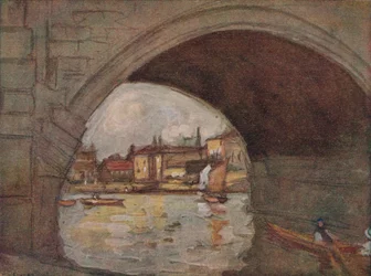 The River, Richmond, c1910, 1918