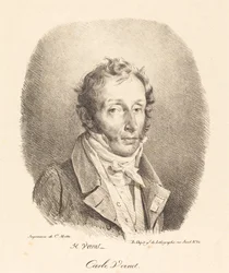 Byst av Carle Vernet