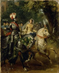 Cavalcade, ca 1842