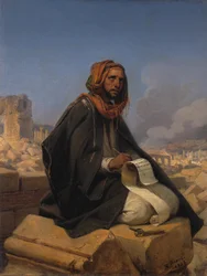 Jeremia på Jerusalems ruiner